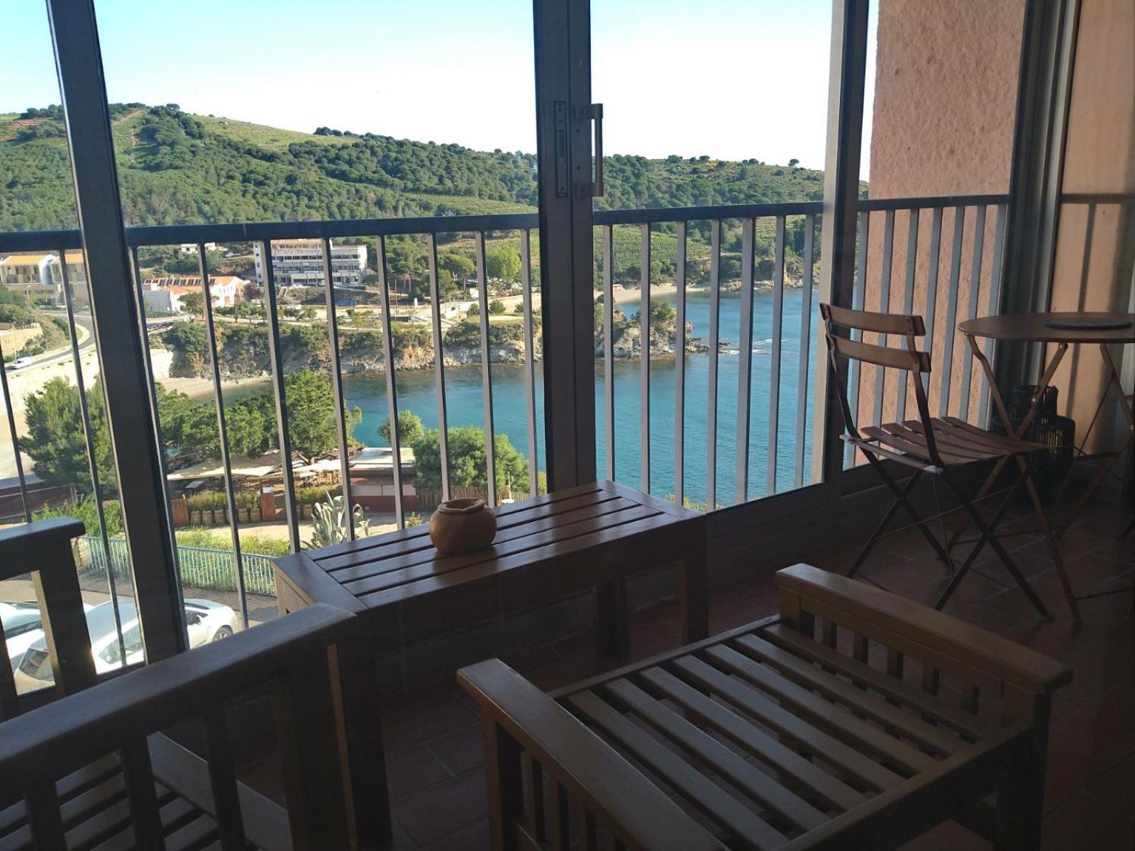 Grand Studio Avec Vue Sur La Mer Et Parking Баньюль-сюр-Мер Экстерьер фото